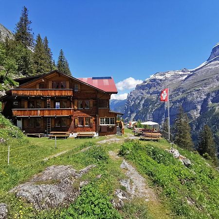 Berggasthaus Tschingelhorn Hotel Stechelberg Exterior photo