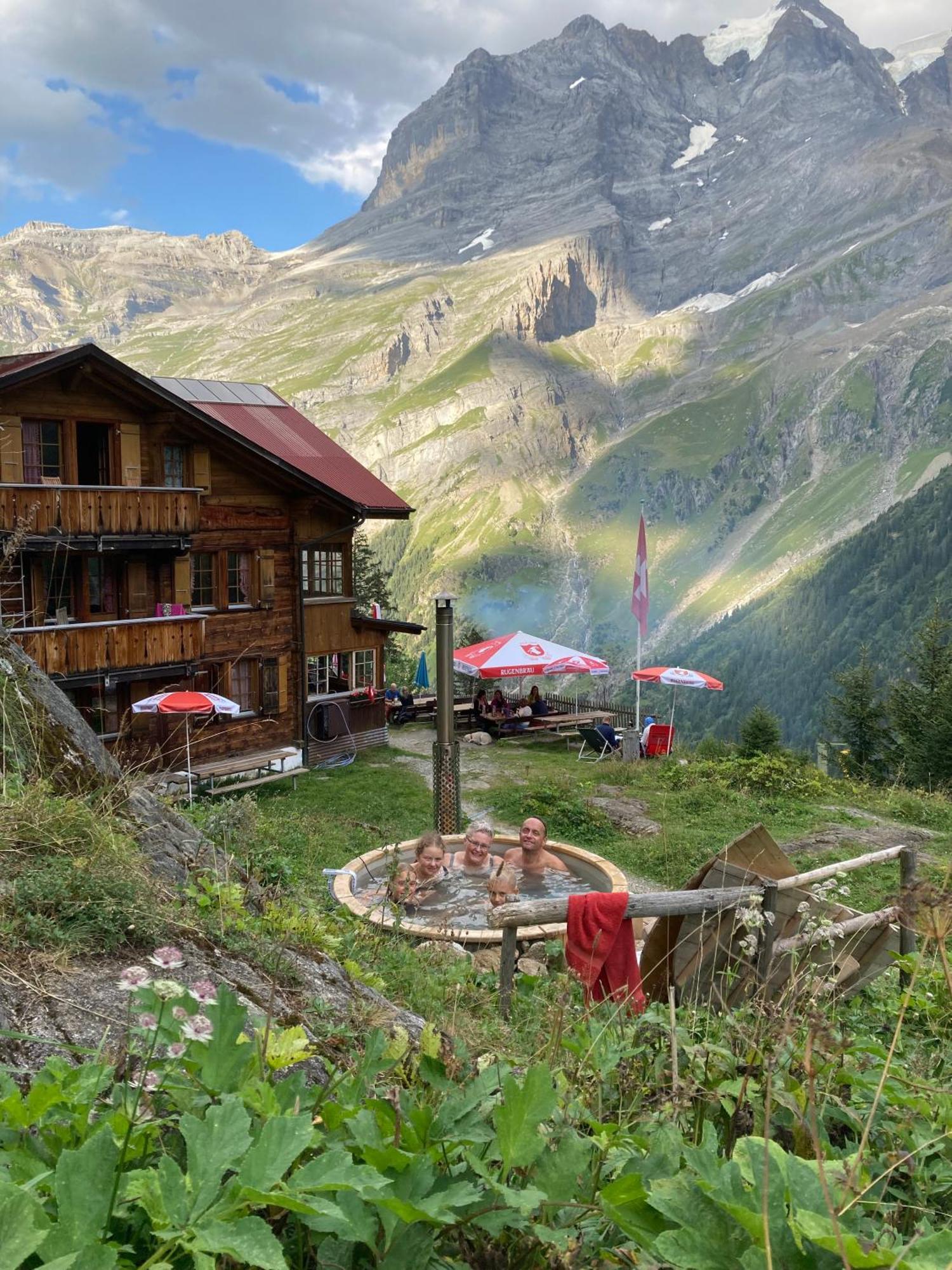 Berggasthaus Tschingelhorn Hotel Stechelberg Exterior photo